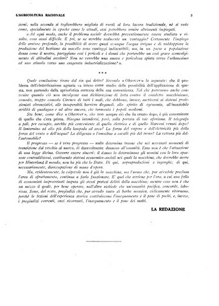 L'agricoltura razionale rivista dell'Ente nazionale italiano per l'organizzazione scientifica del lavoro