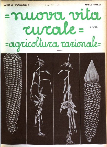 Nuova vita rurale agricoltura razionale