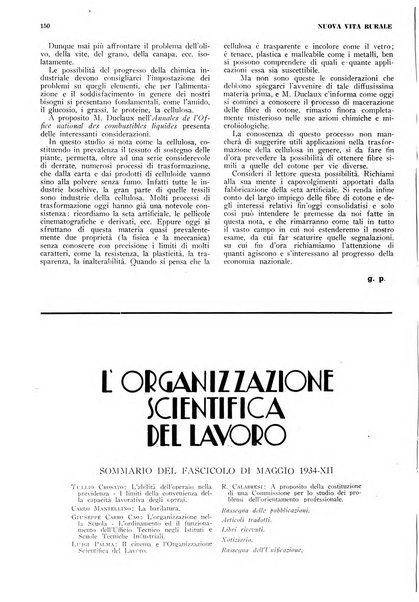 Nuova vita rurale agricoltura razionale