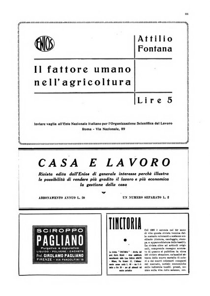 Nuova vita rurale agricoltura razionale