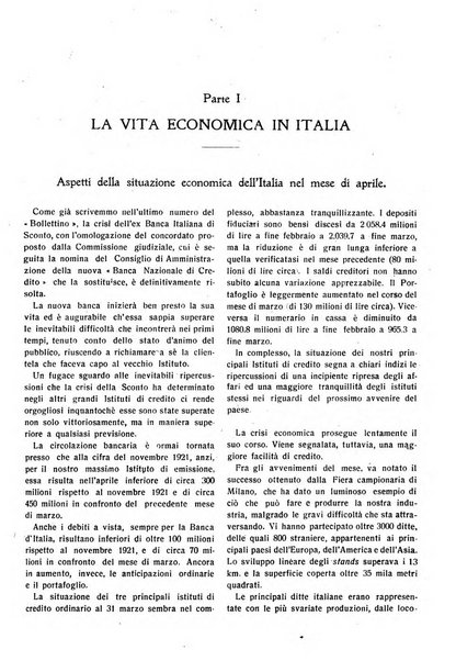 Bollettino di notizie economiche