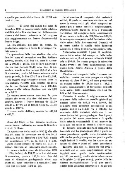 Bollettino di notizie economiche