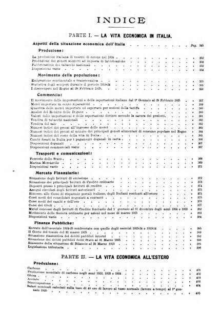 Bollettino di notizie economiche