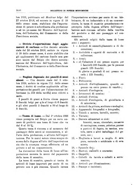 Bollettino di notizie economiche