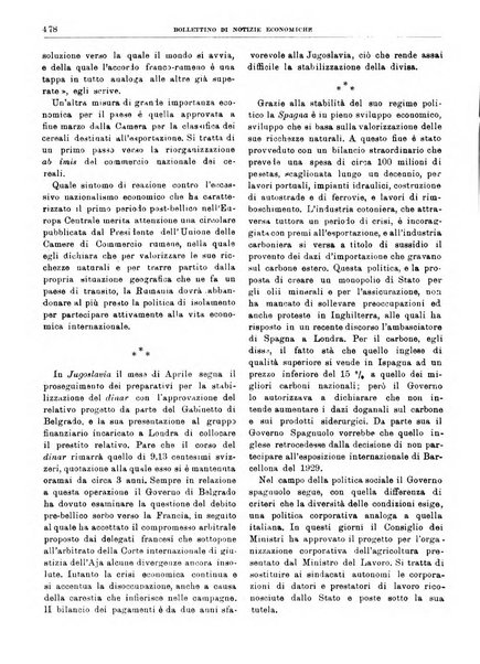 Bollettino di notizie economiche