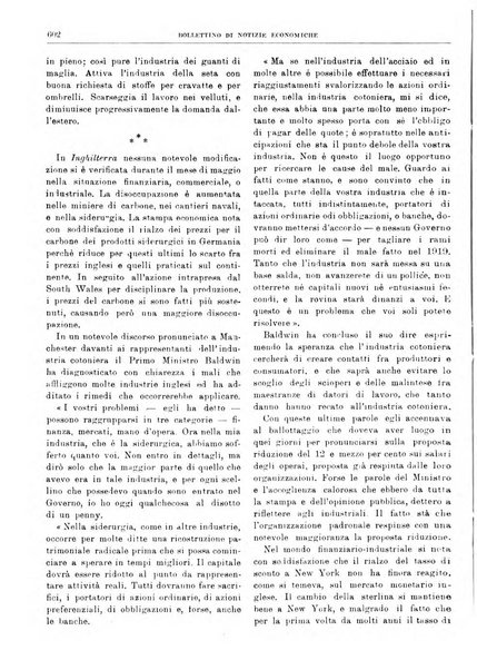 Bollettino di notizie economiche