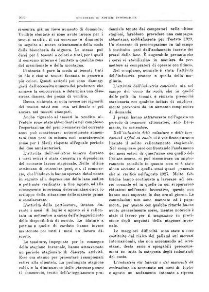 Bollettino di notizie economiche