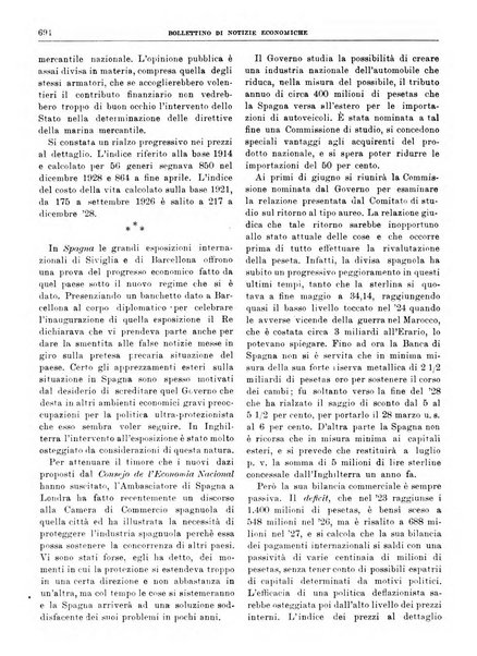 Bollettino di notizie economiche