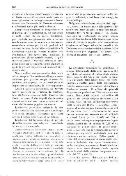 Bollettino di notizie economiche