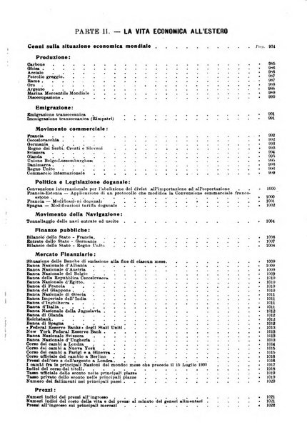 Bollettino di notizie economiche