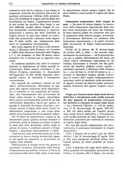 Bollettino di notizie economiche