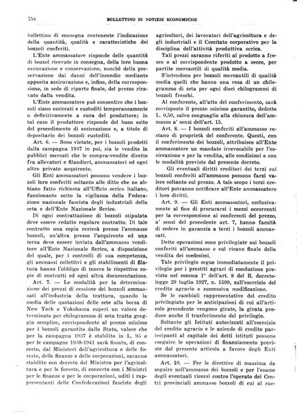 Bollettino di notizie economiche