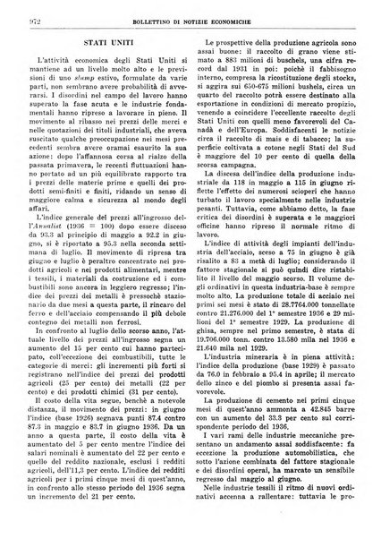 Bollettino di notizie economiche