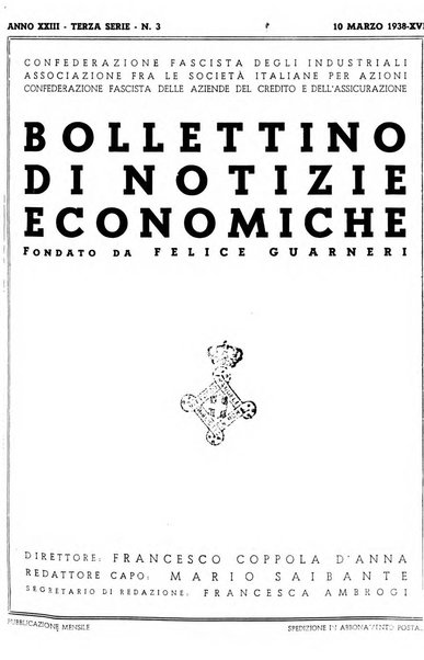 Bollettino di notizie economiche