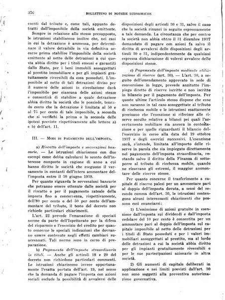 Bollettino di notizie economiche