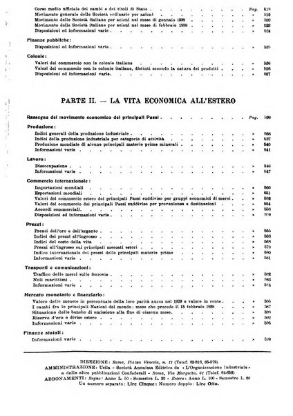 Bollettino di notizie economiche