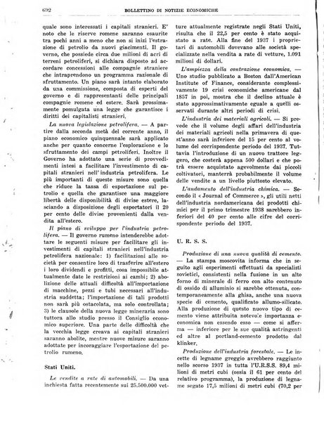 Bollettino di notizie economiche