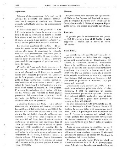 Bollettino di notizie economiche