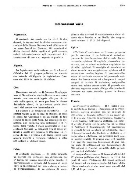 Bollettino di notizie economiche