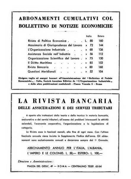 Bollettino di notizie economiche