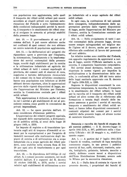 Bollettino di notizie economiche