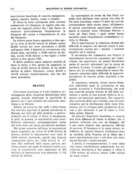 Bollettino di notizie economiche