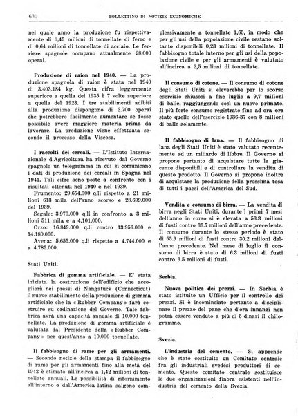 Bollettino di notizie economiche