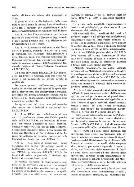 Bollettino di notizie economiche