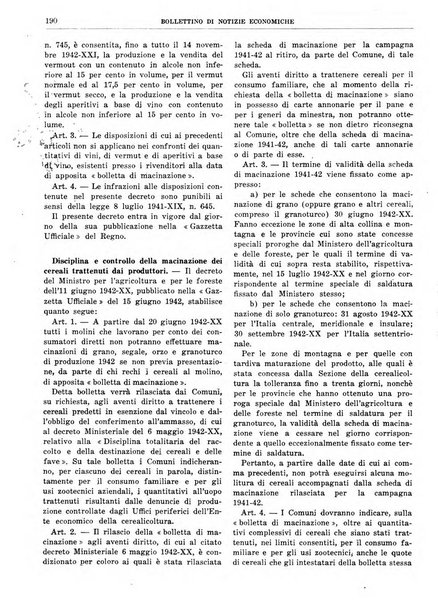 Bollettino di notizie economiche