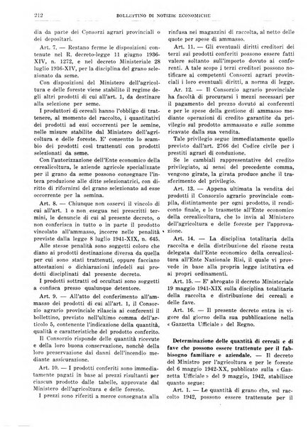 Bollettino di notizie economiche