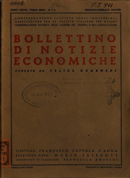 Bollettino di notizie economiche