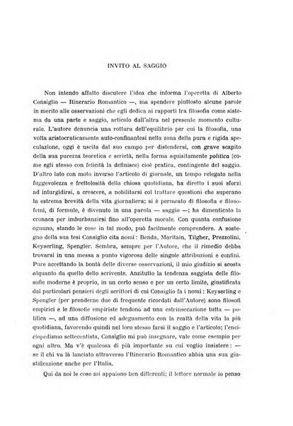 Il saggiatore pubblicazione di critica e di filosofia