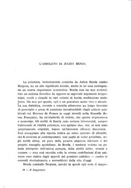 Il saggiatore pubblicazione di critica e di filosofia