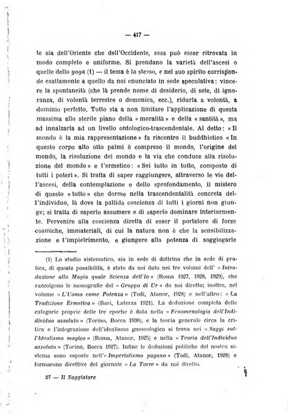 Il saggiatore pubblicazione di critica e di filosofia