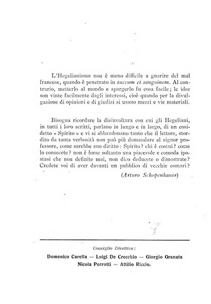 Il saggiatore pubblicazione di critica e di filosofia