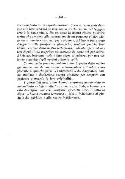 Il saggiatore pubblicazione di critica e di filosofia