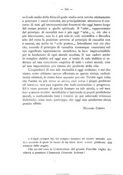 Il saggiatore pubblicazione di critica e di filosofia