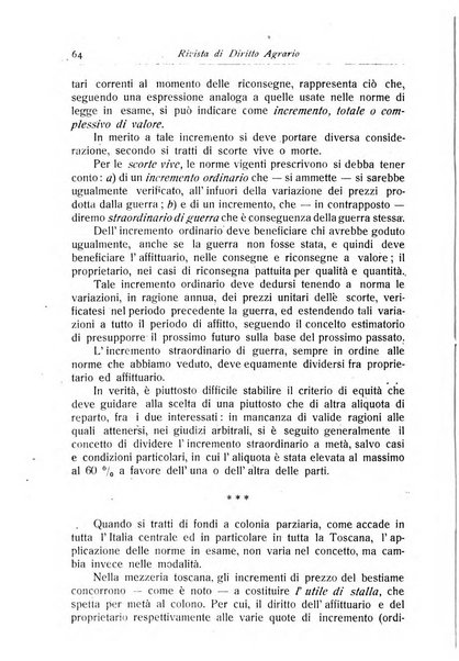 Rivista di diritto agrario organo dell'Osservatorio italiano di diritto agrario