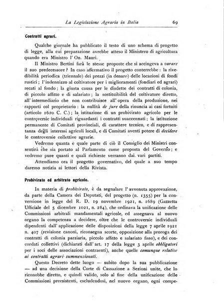 Rivista di diritto agrario organo dell'Osservatorio italiano di diritto agrario