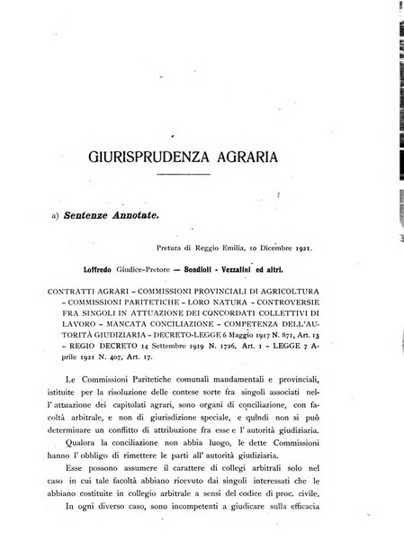 Rivista di diritto agrario organo dell'Osservatorio italiano di diritto agrario