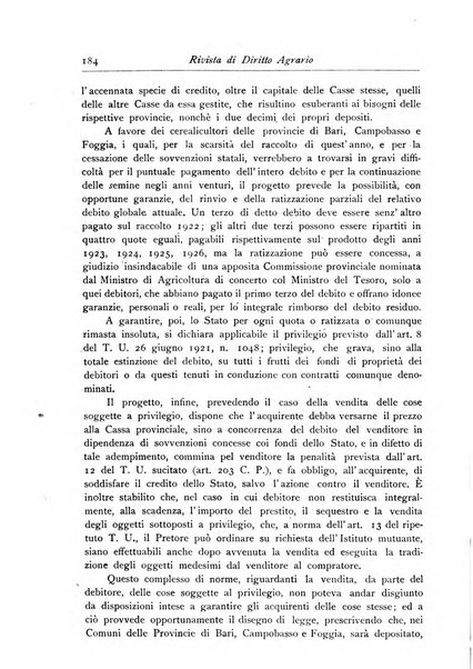 Rivista di diritto agrario organo dell'Osservatorio italiano di diritto agrario