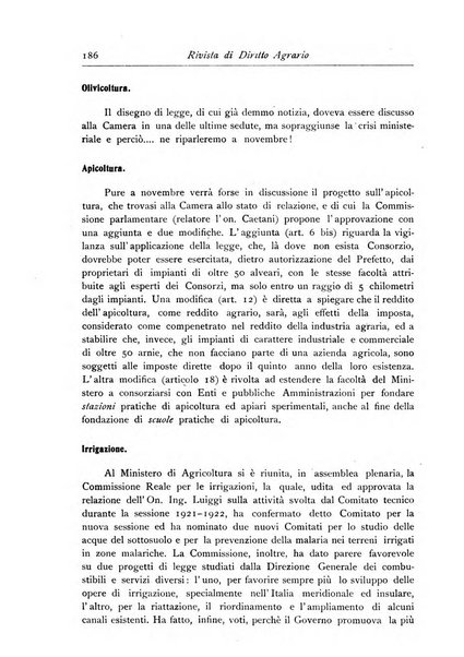 Rivista di diritto agrario organo dell'Osservatorio italiano di diritto agrario