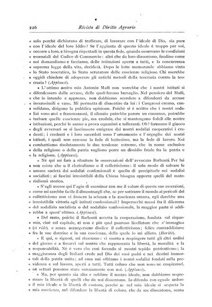 Rivista di diritto agrario organo dell'Osservatorio italiano di diritto agrario