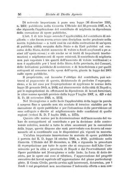 Rivista di diritto agrario organo dell'Osservatorio italiano di diritto agrario