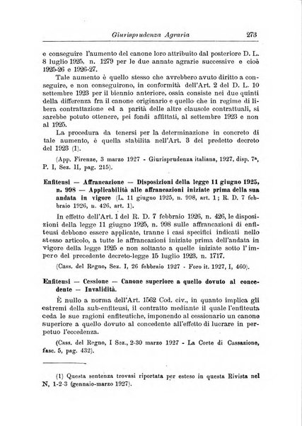 Rivista di diritto agrario organo dell'Osservatorio italiano di diritto agrario