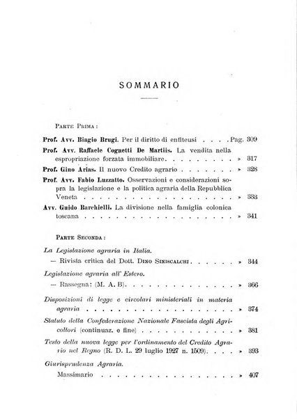 Rivista di diritto agrario organo dell'Osservatorio italiano di diritto agrario