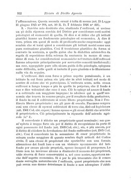 Rivista di diritto agrario organo dell'Osservatorio italiano di diritto agrario