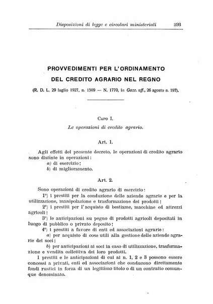 Rivista di diritto agrario organo dell'Osservatorio italiano di diritto agrario