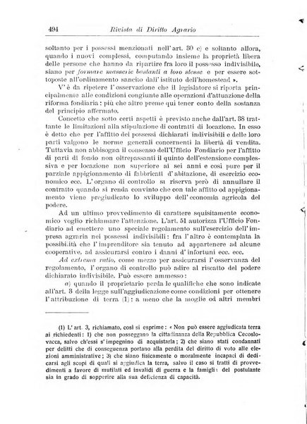 Rivista di diritto agrario organo dell'Osservatorio italiano di diritto agrario