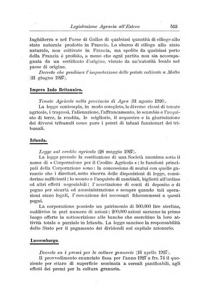 Rivista di diritto agrario organo dell'Osservatorio italiano di diritto agrario